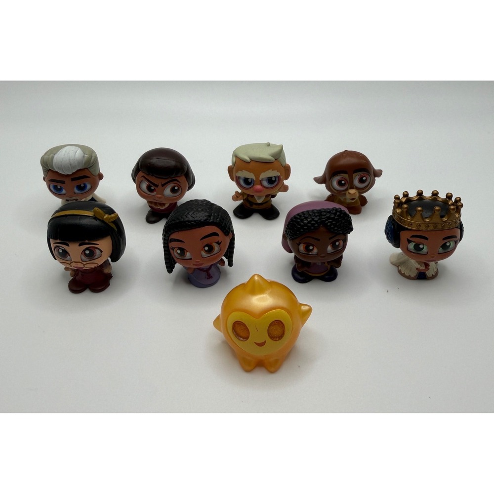 Disney Doorables Wish Movie 9 Piece Figure Set Asha Magnifico Star Valentino